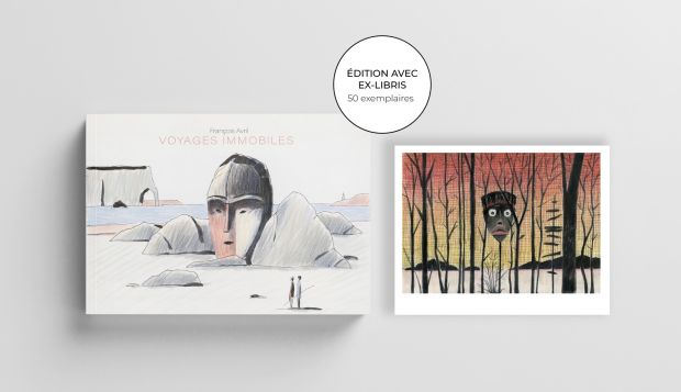 François Avril | 2025 - Voyages Immobiles (avec ex-libris) | Huberty Breyne Gallery
