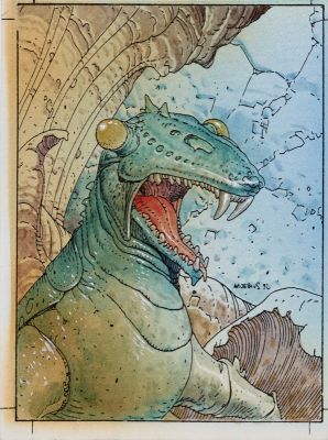 Jean Giraud (Moebius) | Euchirus Panorpien, Production Art, 1992 | Philippe Labaune Gallery