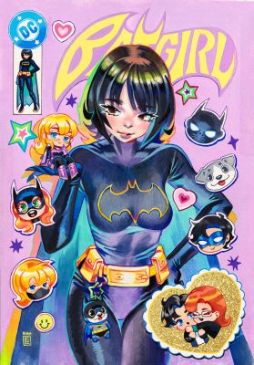 Rian Gonzales - Batgirl by Rian Gonzales
