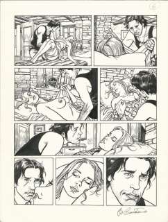 Giampiero Casertano | Giampiero Casertano - tavola originale sexy - Page volante - Exemplaire unique | Catawiki