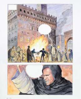 Manara, Milo | BORGIA - TOME 3. Les flammes du bucher. Encre de Chine et | Coutau Bégarie