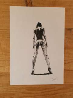 Goffaux, Gérard | Gérard Goffaux - Dessin original - Nue - Format: 21 x 29 cm. | Catawiki