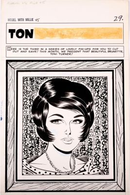 Lot 130 - Modeling with Millie #45, page 29 Marvel Comics | Piasa