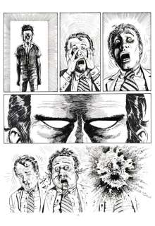 Bruno Marraffa - | Bruno Marraffa - 3x Tavola Originale - Mister No n. 104 "La casa di satana" - (1984) | Catawiki