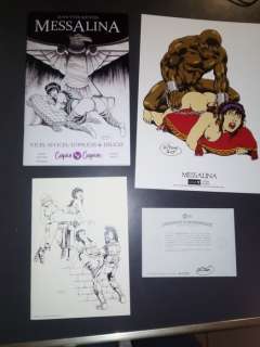 Mitton, Jean-Yves | Messalina - Limited & Numbered comic book with C.O.A. - Agrafé - EO | Catawiki