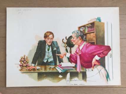 Gonzã¡Lez, José | GonzÃ¡lez, José - Original painting - 7102 - Cher Maggie - (1980’s) | Catawiki