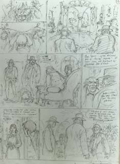 Hermann | Hermann - Planche originale crayonnée - Duke T5 - Un Pistolero tu seras - (2020) | Catawiki