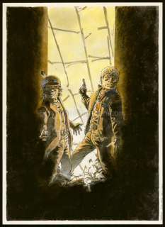 Hermann - Couverture originale de la version luxe de l‘édition flamande de l‘album - Fifty-Fifty - Jeremiah