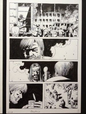 Charlie Adlard (Crayonné) | Charlie Adlard - Walking Dead - Issue 117 page 8 | 2DGalleries