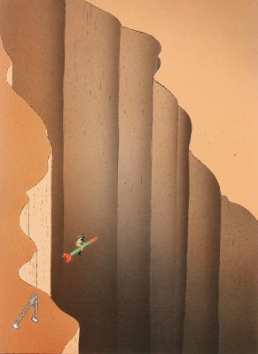 Guy Billout | Hamas’s Actions - The New Yorker Magazine, 2006 | Philippe Labaune Gallery