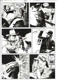 Maurizio Dotti - | Maurizio Dotti - Tavola Originale - Tex n. 697 "Manhattan" - (2008) | Catawiki