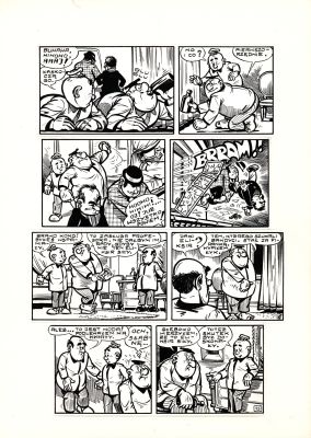 Janusz Christa | Kajtek i Koko. Londyński kryminał, strona 15 | Galeria Komiksu