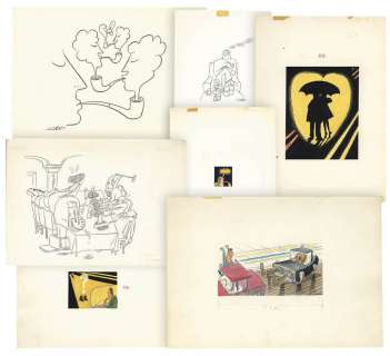 Kuroiwa Kaz Hand-Drawn Illustration 7 Pages | Mandarake (Big Web)