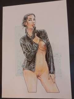 Luca Raimondo | Luca Raimondo - Illustrazione originale firmata - Page volante - Exemplaire unique - (2022) | Catawiki