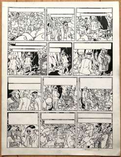 Berserik, Teun | Berserik, Teun - Originele pagina (p.39) - Blake & Mortimer 25 - La Vallée des Immortels T2 - (2018) | Catawiki