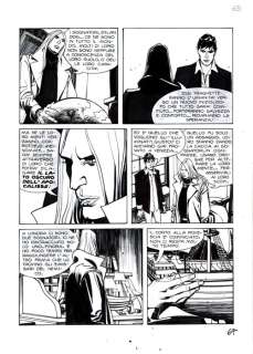 Nicola Mari - | Nicola Mari - Tavola Originale - Dylan Dog Speciale n. 23 "l’angelo caduto" - (2009) | Catawiki