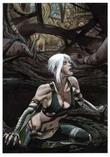 Patrizio Evangelisti | Termite Bianca - P. Evangelisti - illustrazione originale "Nigredo - Arrivata" - Page volante - Exemplaire unique | Catawiki