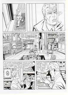 Paolo Ongaro | Paolo Ongaro - tavola originale "Martin Mystère n. 234 "Il mistero dei nani di gesso" - (2001) | Catawiki