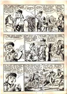 Essegesse - | EsseGesse - Tavola Originale - Grande Blek n. 89 "Lo sconosciuto" - (1962) | Catawiki