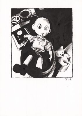 Frédéric Pajak | Sans titre, 24 - Encre de Chine, plume et pinceau sur papier | Huberty Breyne Gallery