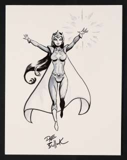 Dr. Light Commission by Dave Bullock | mycomicshop.com