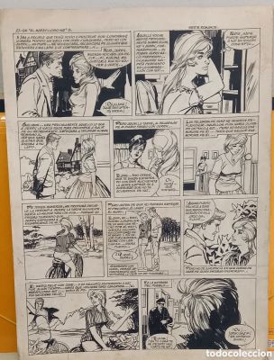 DIBUJO ORIGINAL A TINTA. DOMINGO ALVAREZ. SELECCIONES ILUSTRADAS 1960. | todocoleccion (Buy It Now)