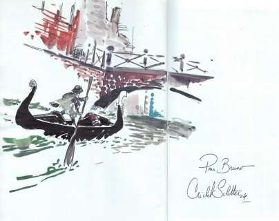 Schetter. Dessin original dédicacé Cargo | BDEnchères