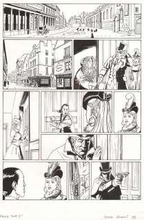 Radovic | Vidocq, planche n°34 Ã  l’encre de Chine de l… | Millon