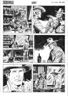 Fabio D’agata | Fabio D’Agata - tavola originale - Tex Magazine - (2022) | Catawiki