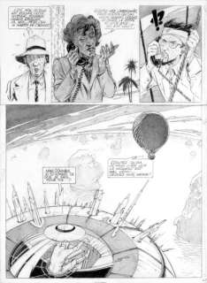 Schuiten, François | COUP DUR A STALINGRAD. Encre de Chine et mine de plomb | Coutau Bégarie