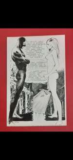 Milo Manara | Genius - Milo Manara " Splash " - Page volante - EO | Catawiki