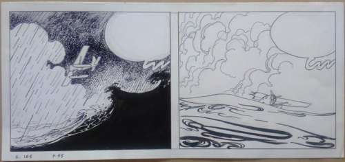 Manara, Milo | Original strip (s.165)  - Le Déclic 3 | Catawiki