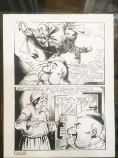 Paolo Piffareriio | Paolo Piffareriio - Tavola originale - Alan Ford n. 143 "Il ritorno di Superciuk" | Catawiki