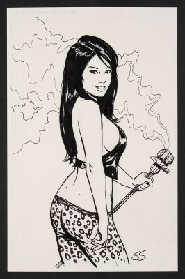 Koni Waves Sketch by Stephen Sistilli | mycomicshop.com