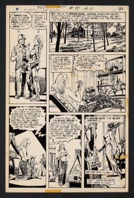 Original Art from Phantom Stranger #38 (1975) Story Page 6 Pencils and Inks by Fred Carillo | mycomicshop.com