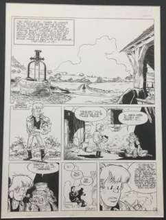 Christian Godard | Godard, Christian - Planche originale (p.1) Martin Milan T7 - Une ombre est passée - (1982) | Catawiki