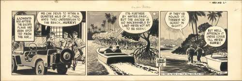 Turner - "UNDER COVER", CAPTAIN EASY, Daily (8/2/61) | Russ Cochran