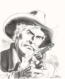 Fabio D’agata | Fabio D’Agata - Kit Carson, disegno originale | Catawiki