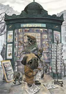 Guznag - Illustration originale, Presse Ã  scandale