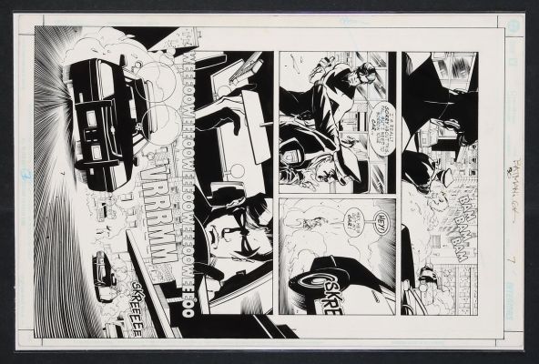 John Floyd | Original Art from Batman Gotham Knights #30 (2002) Page 7 Pencils by Roger Robinson, Inks | mycomicshop.com (Buy It Now)