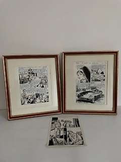 Buch, Juliana / Paqui / Farrés, Vincente - Buch, Juliana / Paqui / Farrés, Vincente - 3 Planches originales