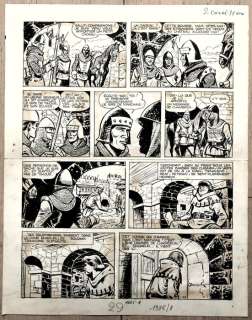 Sirius | Sirius - Planche originale - Les Timour T19 - Le Fils du Croisé - (1965/1966) | Catawiki