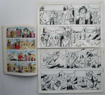 Jeff Broeckx / Studio Vandersteen | Bessy 115 - Originele pagina (p.6) - De hagedisseneters - (1975) | Catawiki