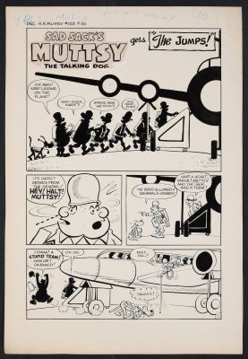 Original Art from Harvey Hits #123 (c. 1967) Complete Story ’The Jumps’ (Unpublished) | mycomicshop.com