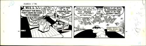 Gould - DICK TRACY, Keeno the Great, Daily Strip (1974) | Russ Cochran