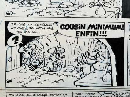 Walli | Walli - Originele pagina (p.3) - Chlorophyl - met FR en NL tekstvel | Catawiki