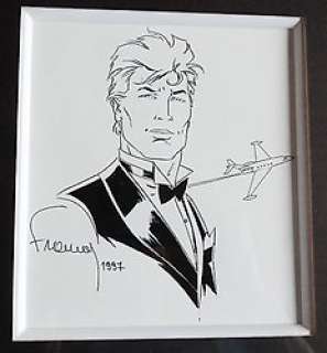 Francq, Philippe | Original published drawing in Indian ink  - Largo Winch  - (1997) | Catawiki