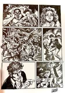 Paolo Martinello - Paolo Martinello - Tavola originale Dylan Dog (2021)