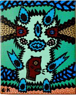 Kerozen,  Eugène  (Prigent, Stéphane Dit,) (1968) - KEROZEN, EUGÈNE Tableau sur toile et chassis - circa…