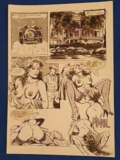 Mauro Laurenti | Mauro Laurenti - Suppl. Flash n. 20 - Tavola originale “Esplosivo” - Page volante - Exemplaire unique - (1990) | Catawiki